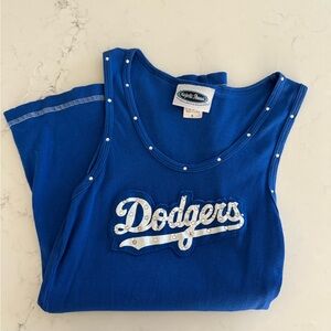 Blue Dodgers Tank Top